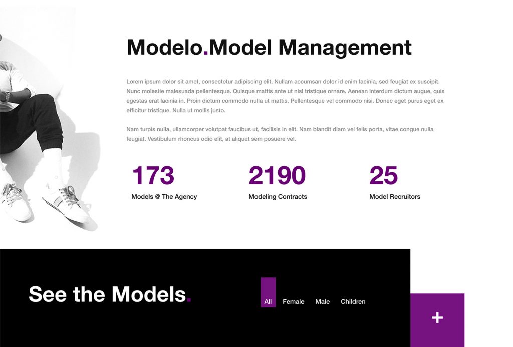 Modelo HTML Template