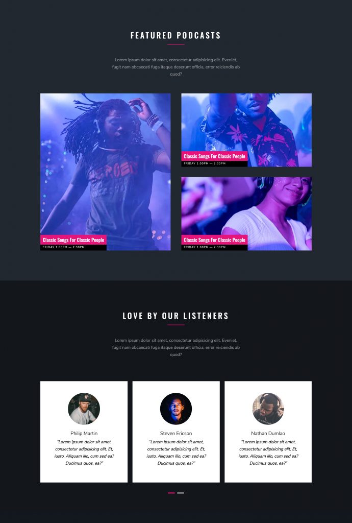 Deejee DJ Bootstrap Template