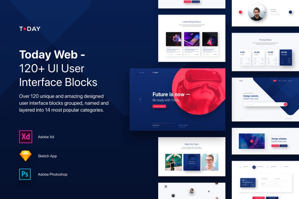 Web UI Kit - Today