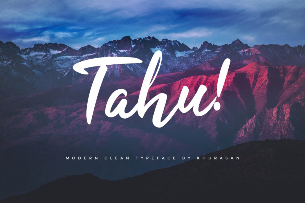 Tahu! Script Free Font