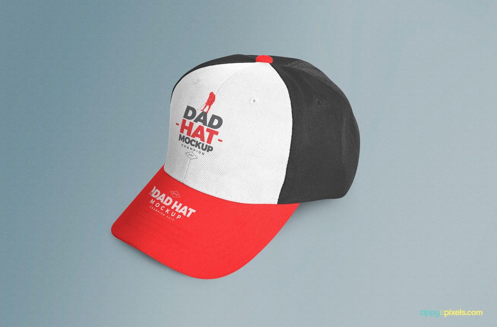 dad hat red