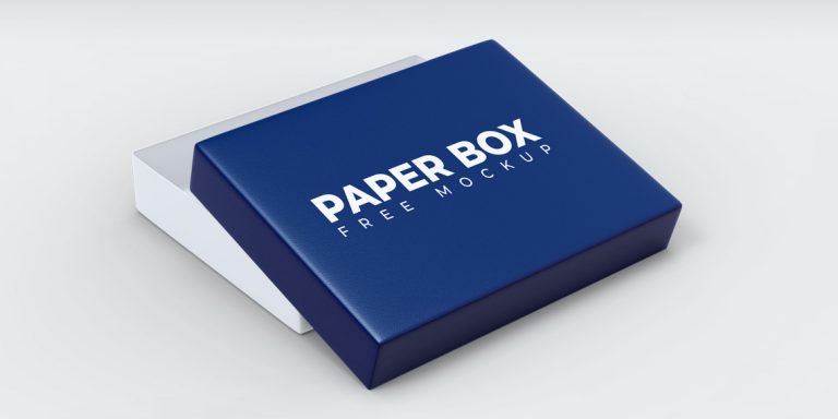 Download Free Paper Box Mockup - Mockupfreebies Mockups