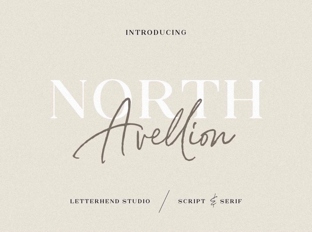 north avellion duo font