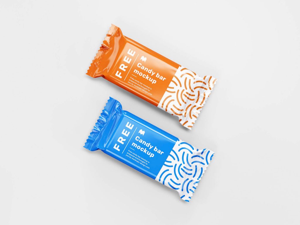 Candy Bar Free Mockup