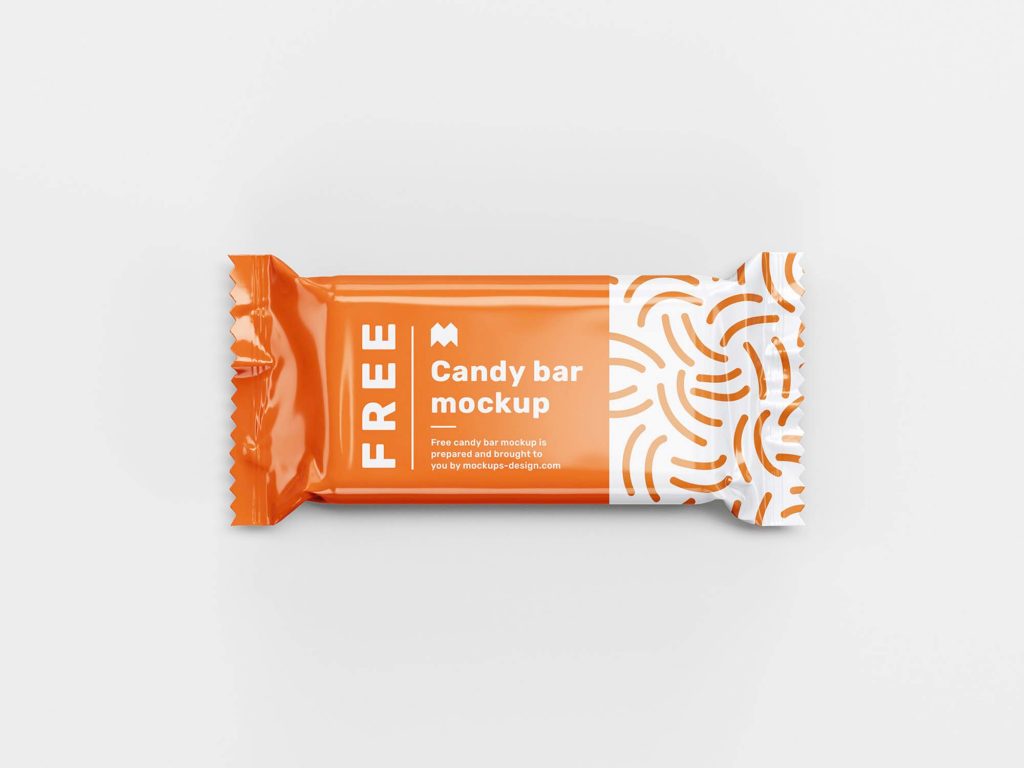 Candy Bar Free Mockup