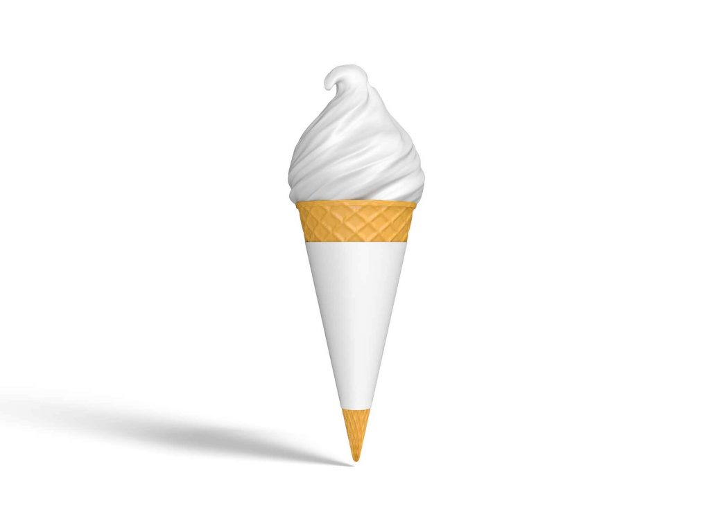 Ice Cream Cone PSD