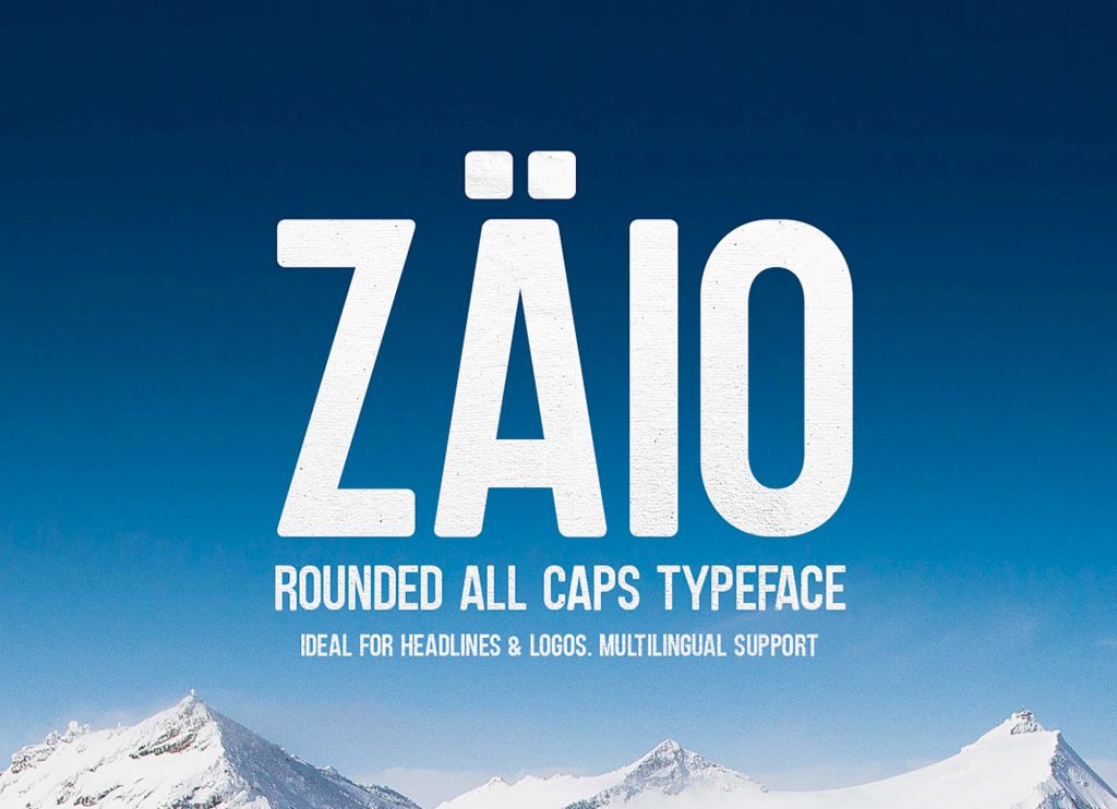 Zaio Multilingual Rounded Font - 1