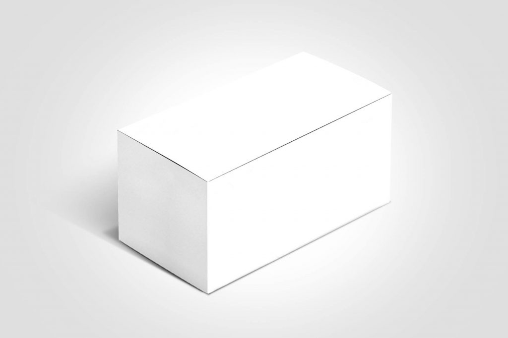 Cuboid Box PSD Free Mockup